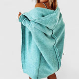 Davynne | Long hooded cardigan