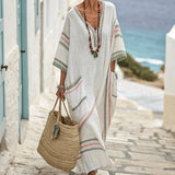Anamaria – Kaftan dress in pastel harmony
