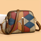 Clio — Mini crossbody kabelka patchwork