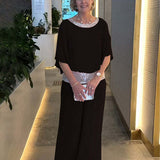 Liana – Elegantní set z topu a sukně