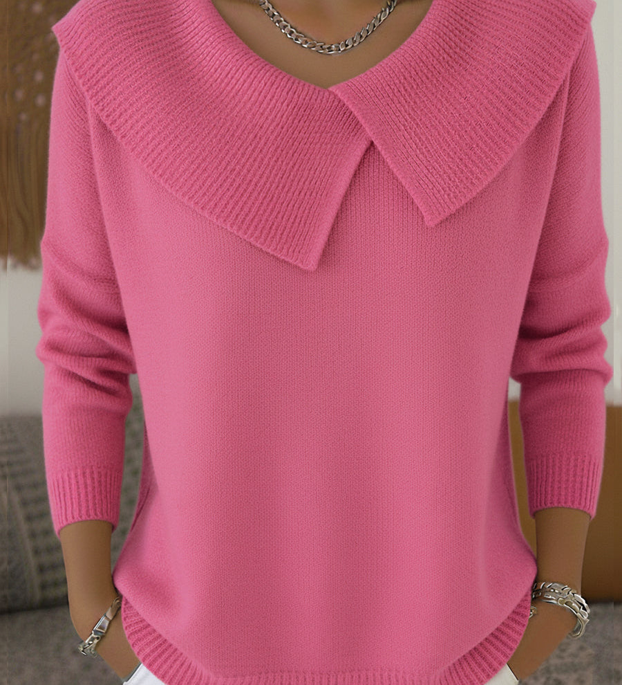 Lucia | Warm sweater with soft collar