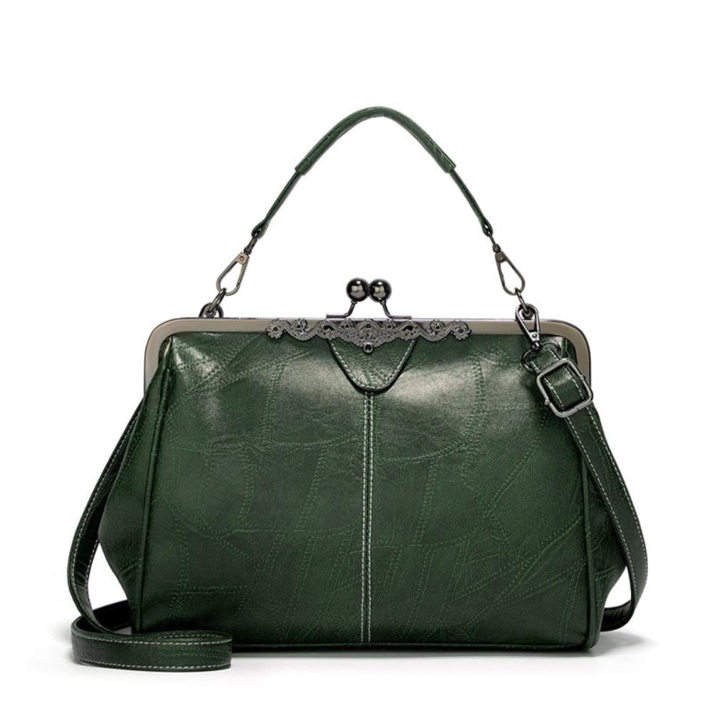 Mila — Vintage Taška s Elegantním Uzávěrem