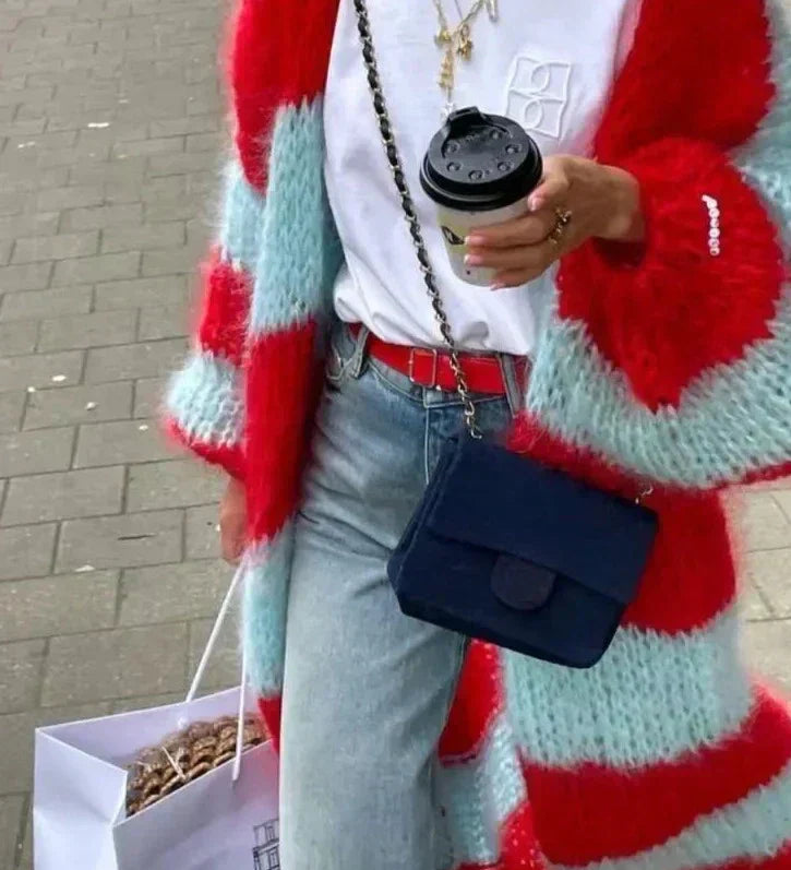 Elisa | Oversized dlouhý kardigan